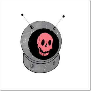 Space Skull Posters and Art